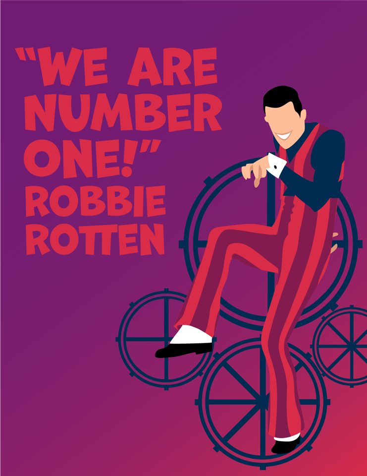 Robbie Rotten Villain Poster